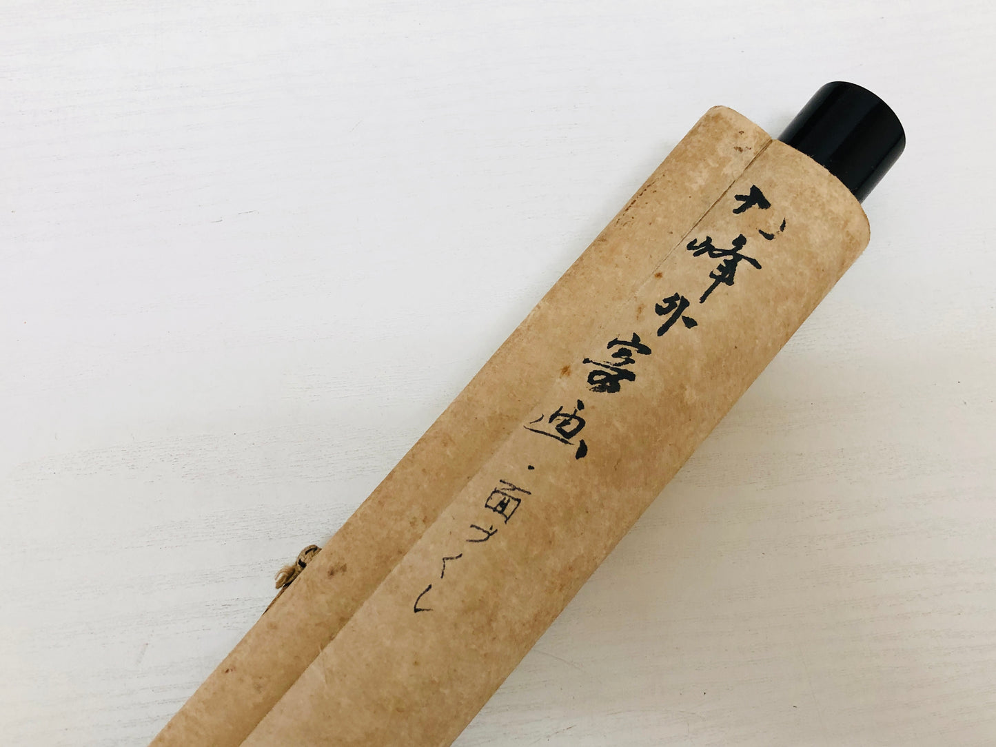 Y5175 KAKEJIKU Mask signed Japan hanging scroll interior decor antique vintage