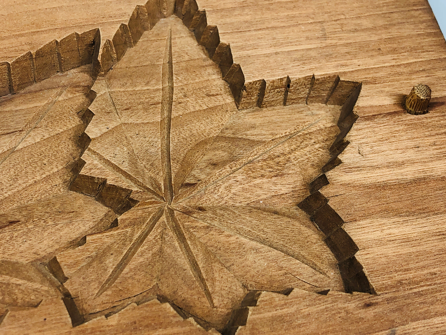 Y5248 KASHIGATA Autumn leaves Japan antique Wooden Pastry Mold wagashi