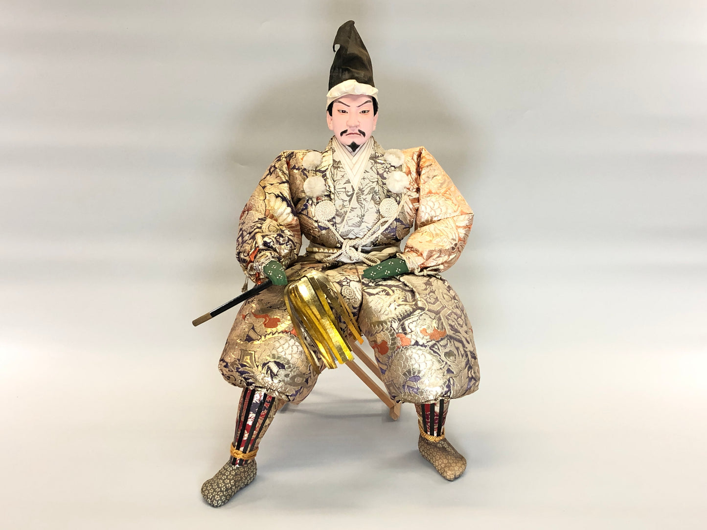 Y5325 NINGYO Samurai doll bushi busho figure figurine Japan vintage antique