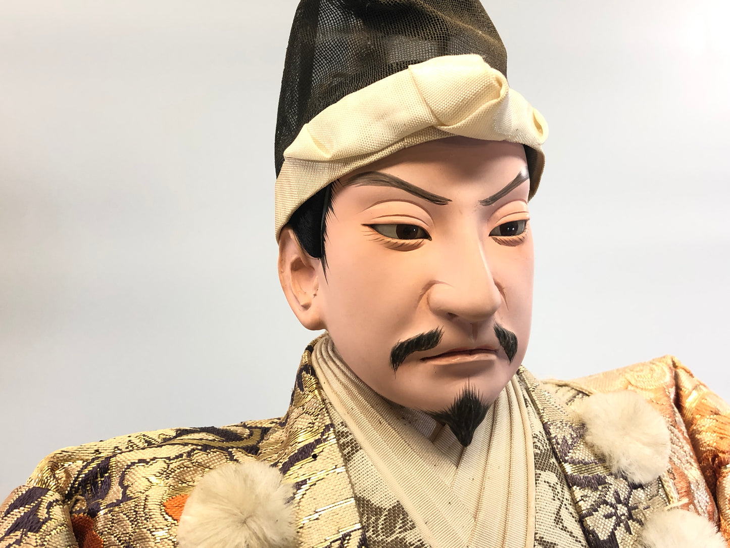 Y5325 NINGYO Samurai doll bushi busho figure figurine Japan vintage antique