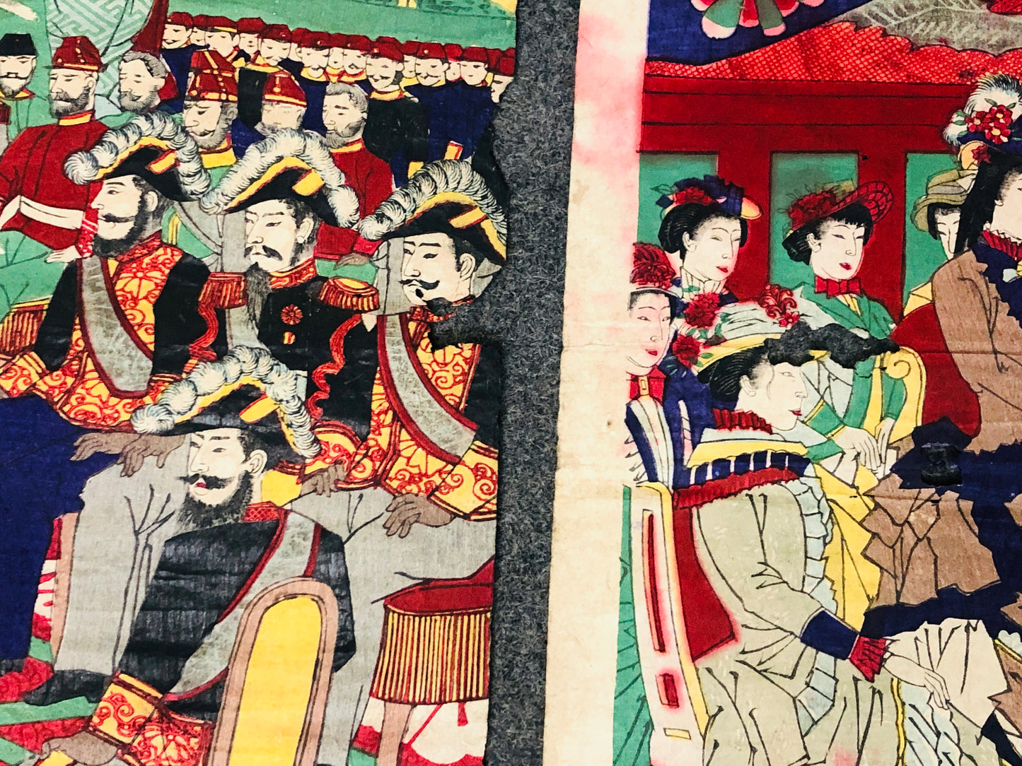 Y5507 WOODBLOCK PRINT Various 6 pieces set Japan Ukiyoe antique vintage art