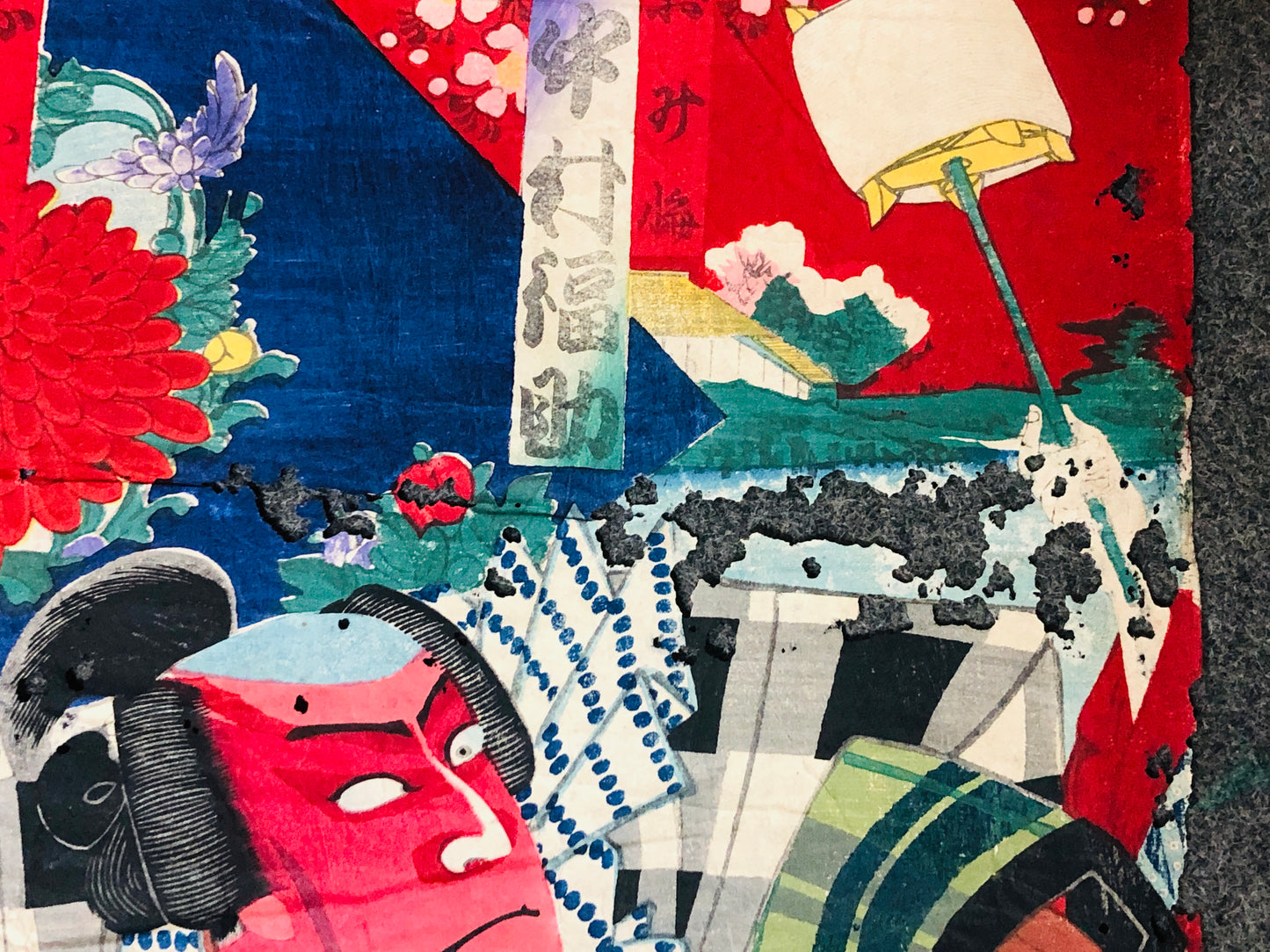 Y5507 WOODBLOCK PRINT Various 6 pieces set Japan Ukiyoe antique vintage art