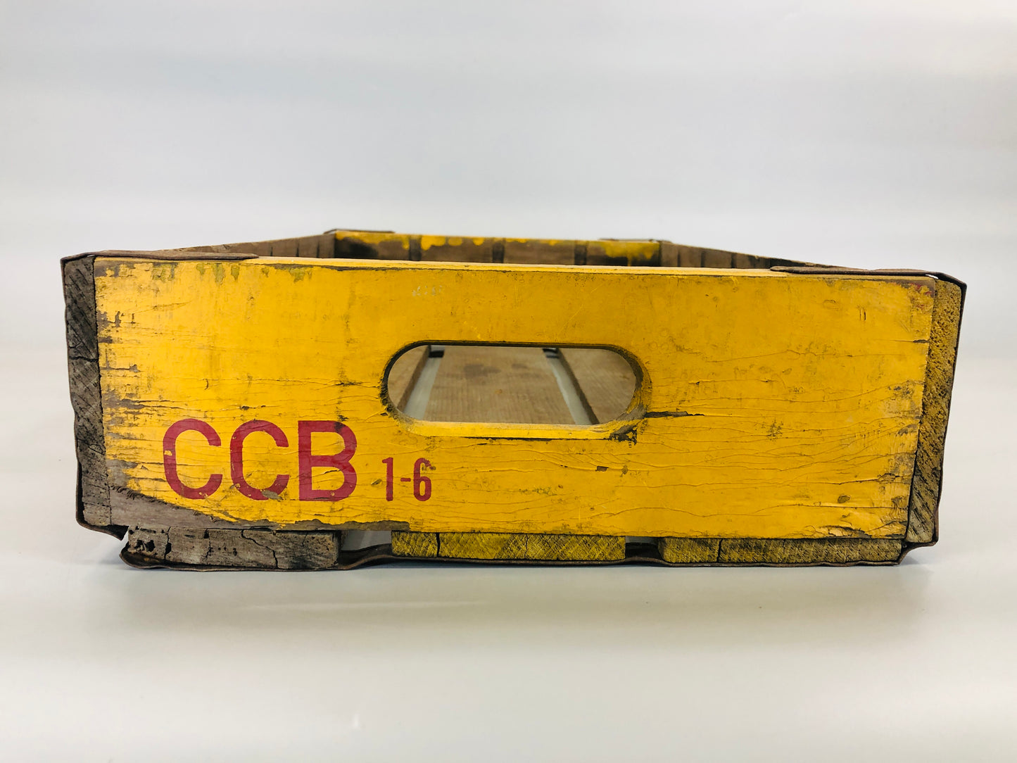 Y5525 BOX Coca-Cola wooden crate Japan antique storage interior vintage retro