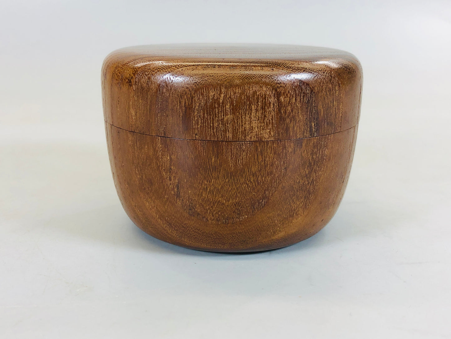 Y5584 NATUME Tea caddy Mulberry tree matcha vessel Japan Tea Ceremony antique