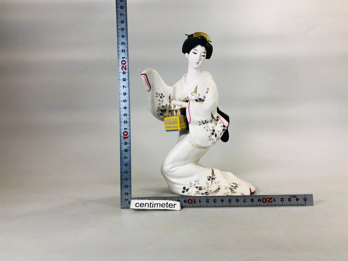 Y5609 NINGYO Hakata doll Kimono beauty figure Japan vintage antique figurine