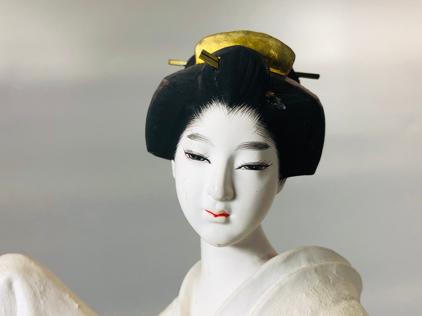Y5609 NINGYO Hakata doll Kimono beauty figure Japan vintage antique figurine