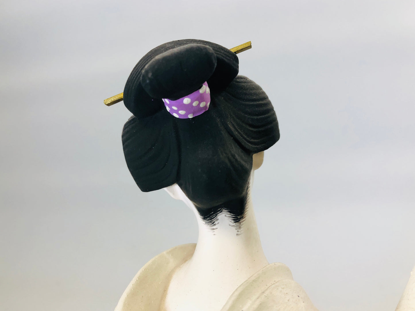 Y5609 NINGYO Hakata doll Kimono beauty figure Japan vintage antique figurine