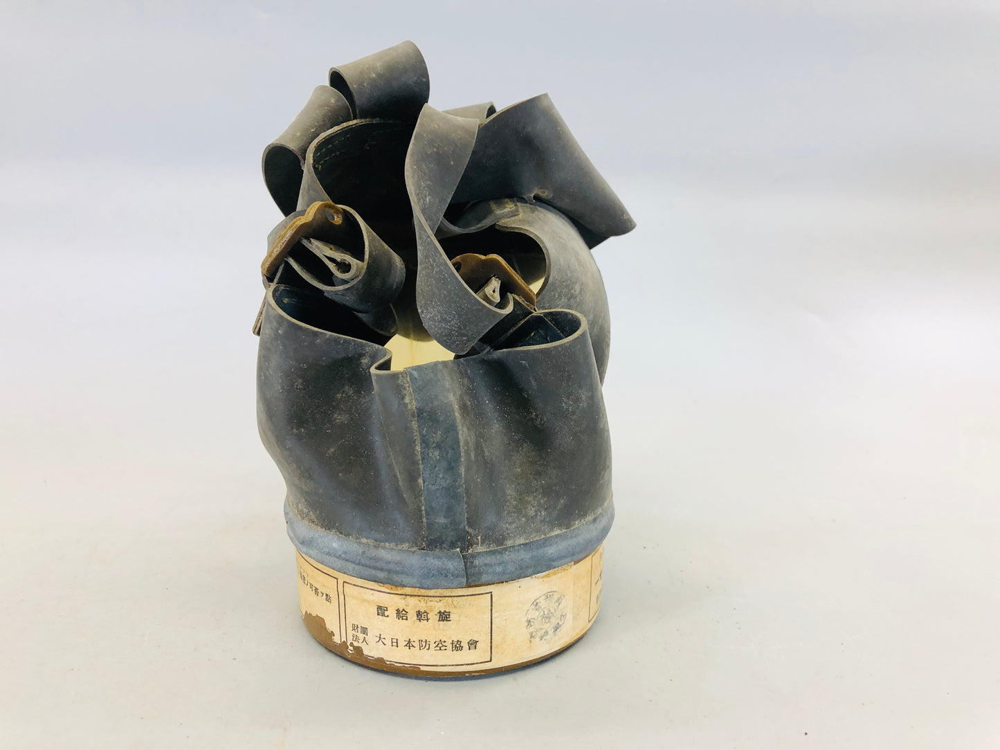 Y5649 Imperial Japan Army Air defense Gas Mask box Japan WW2 vintage military