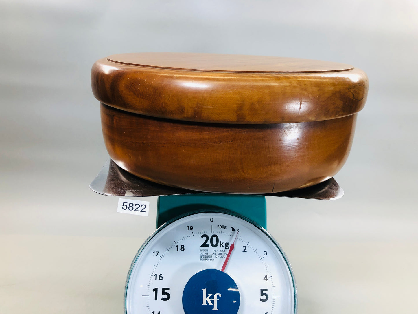 Y5822 BOX Chabitsu wooden chest storage Japan antique tea ceremony vintage