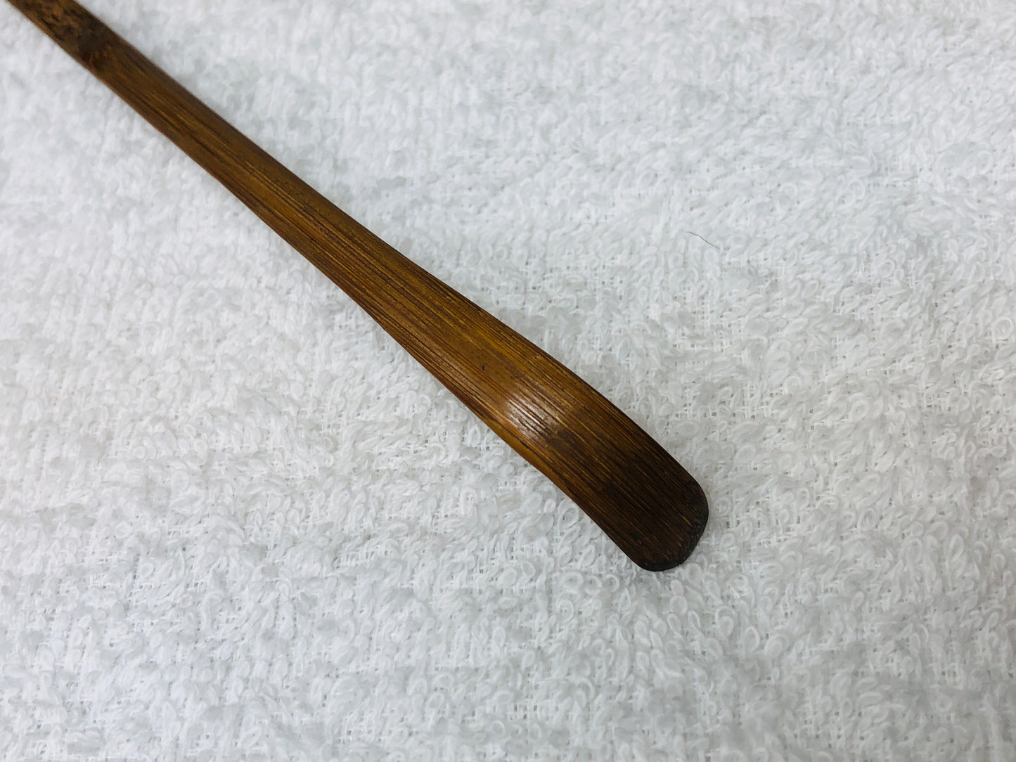 Y5835 CHASHAKU bamboo scoop spoon signed box Japan Tea Ceremony antique vintage