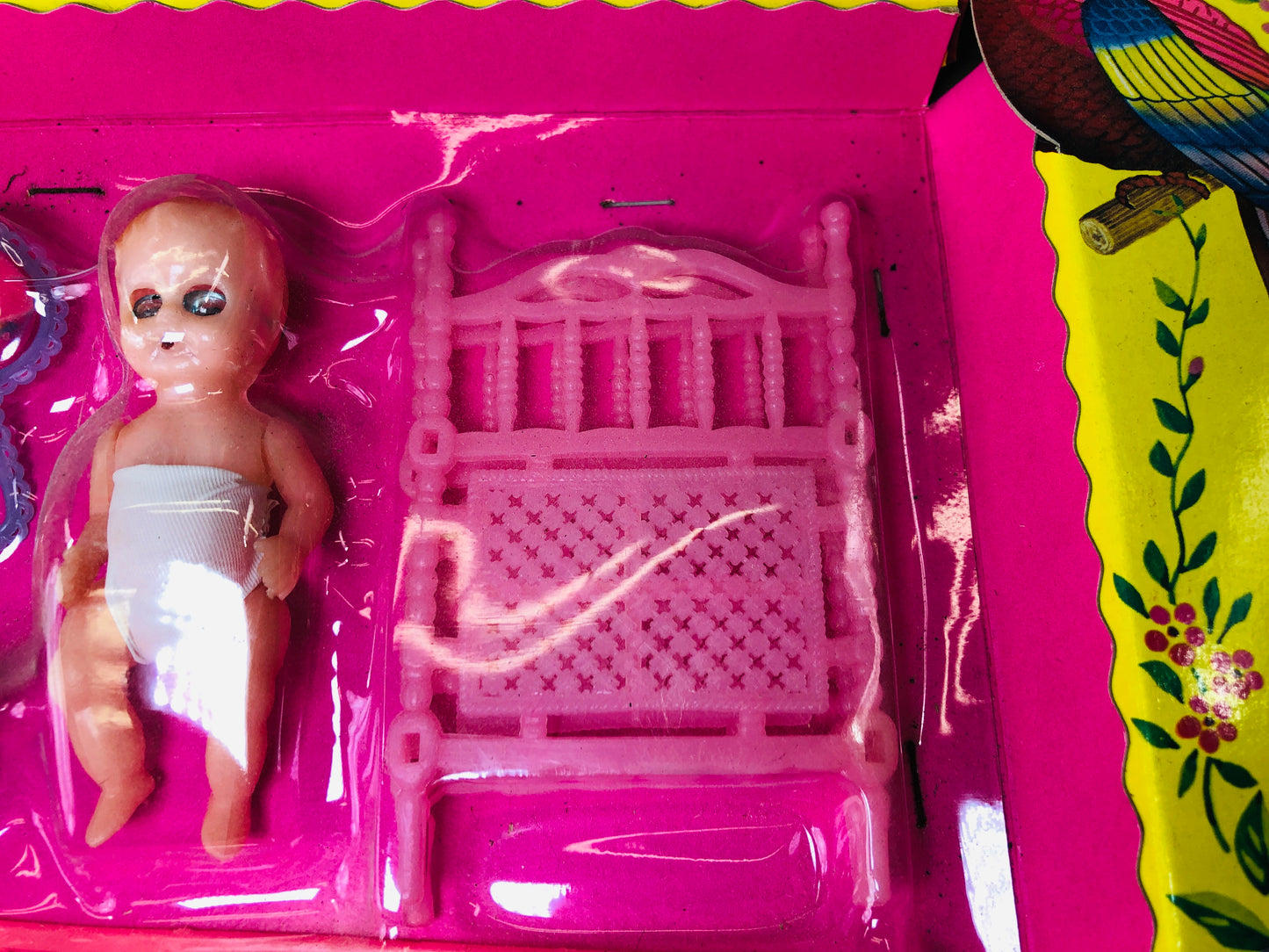 Y6043 TOY Baby pretend play house mother mom Japan antique vintage Showa retro
