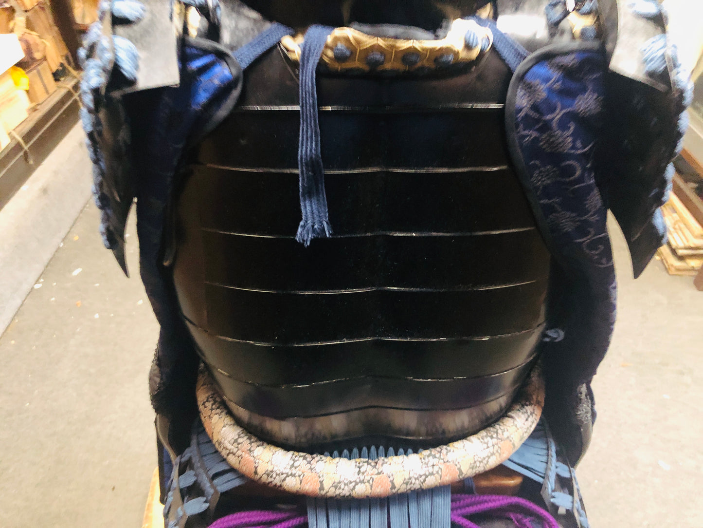 Y7037 YOROI Samurai armor helmet set Iron life size Japan antique bushi busho