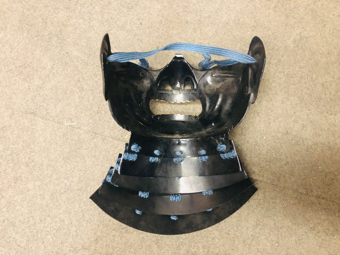 Y7037 YOROI Samurai armor helmet set Iron life size Japan antique bushi busho
