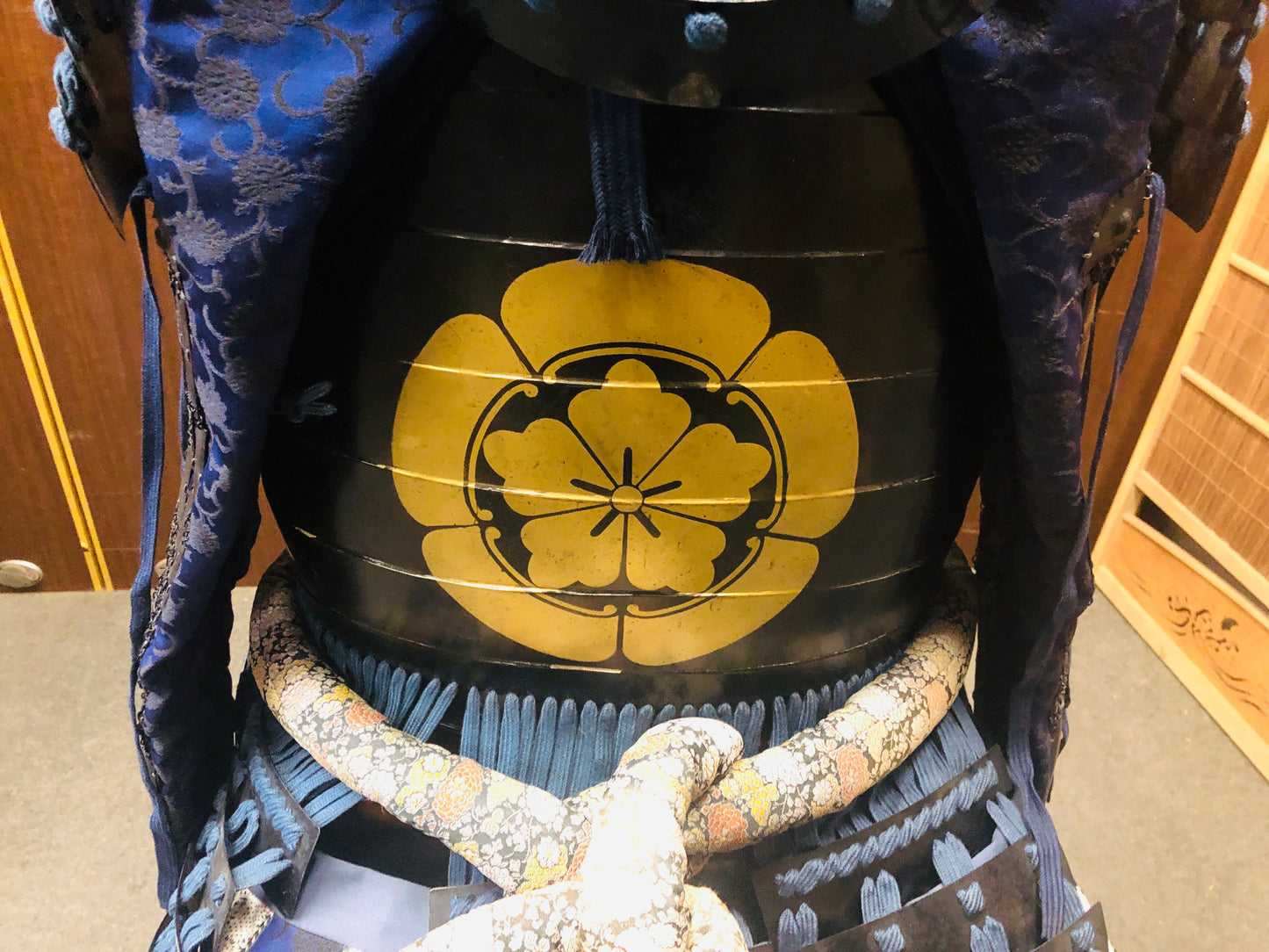 Y7037 YOROI Samurai armor helmet set Iron life size Japan antique bushi busho