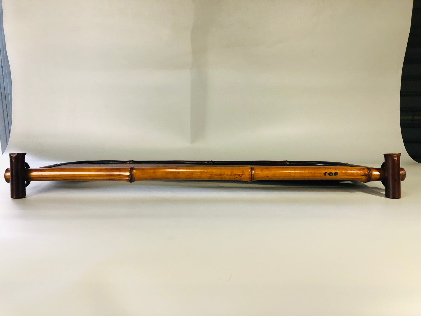 Y7106 BYOUBU Furosaki barrier screen tea ceremony signed Japan antique interior
