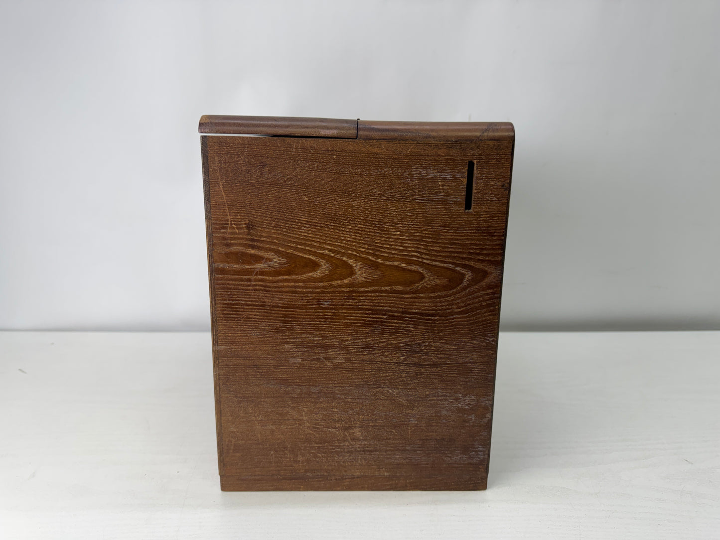 Y10006 TANSU Mulberry wood small drawer chest sewing box Japan antique storage