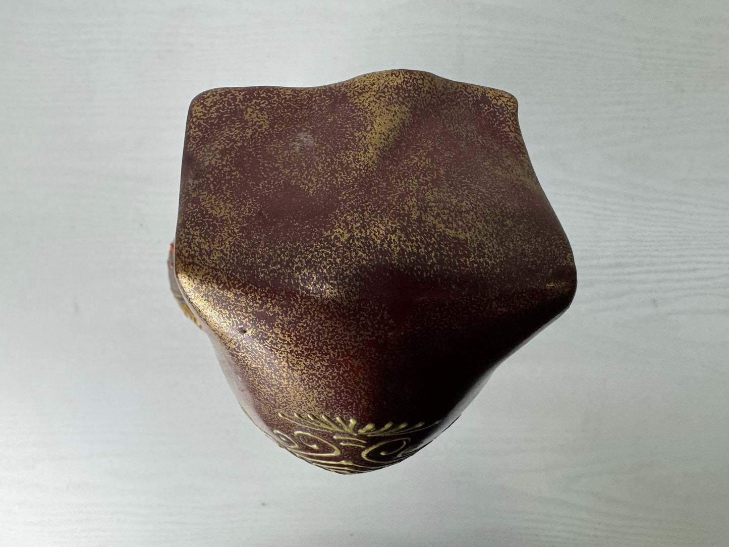 Y10009 STATUE Kutani-ware Hermit figurine figure signed Japan antique Buddhism