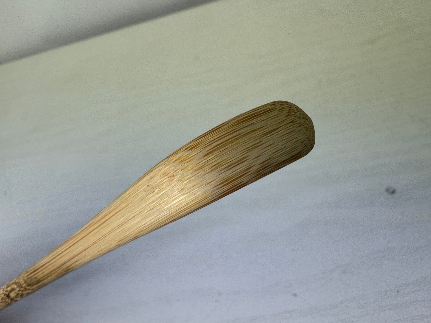 Y10014 CHASHAKU Bamboo scoop signed box Japan Tea Ceremony utensils antique