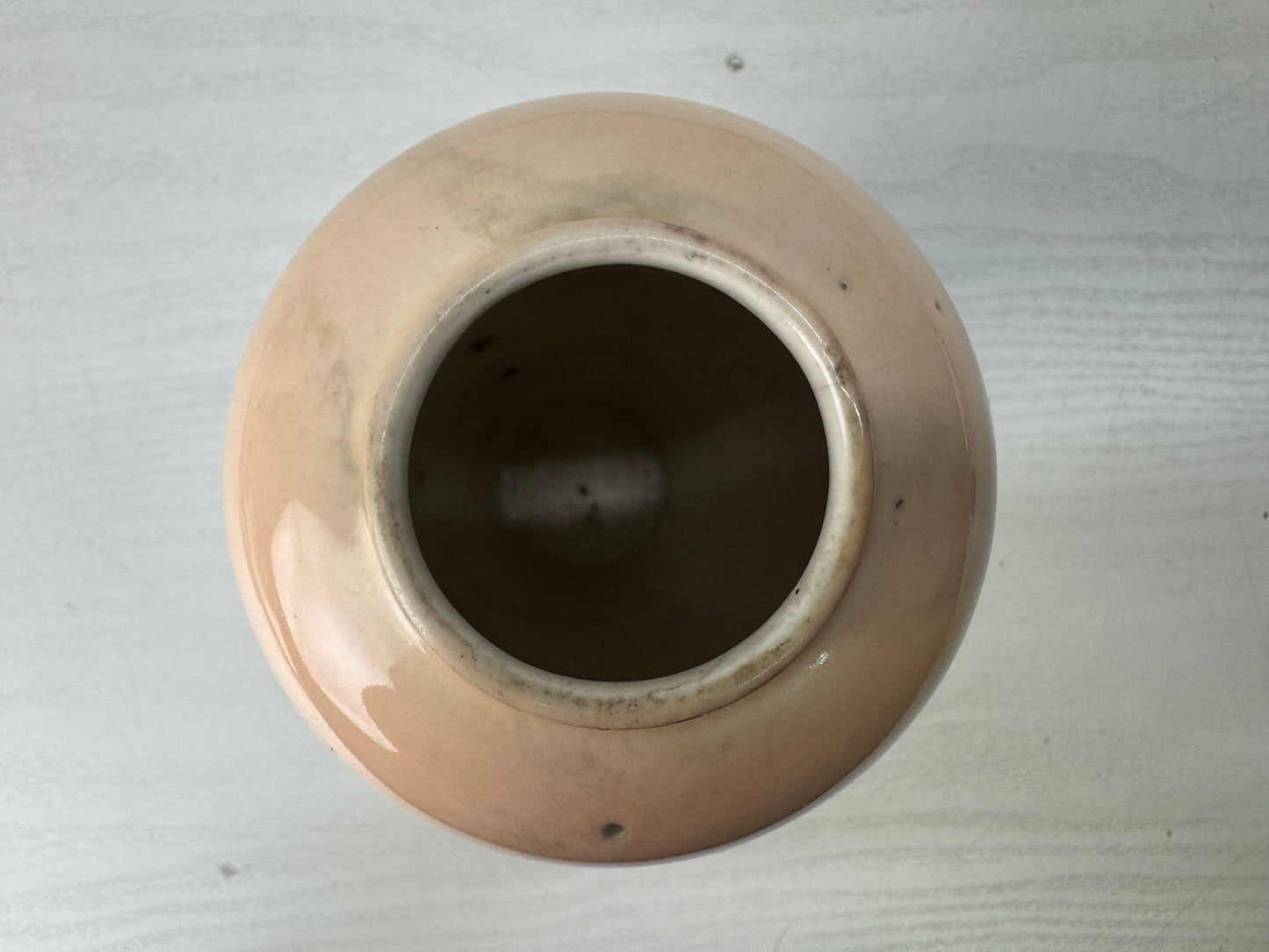 Y10020 Imperial Japan Army Flower vase Fighter plane signed Japan WW2 vintage