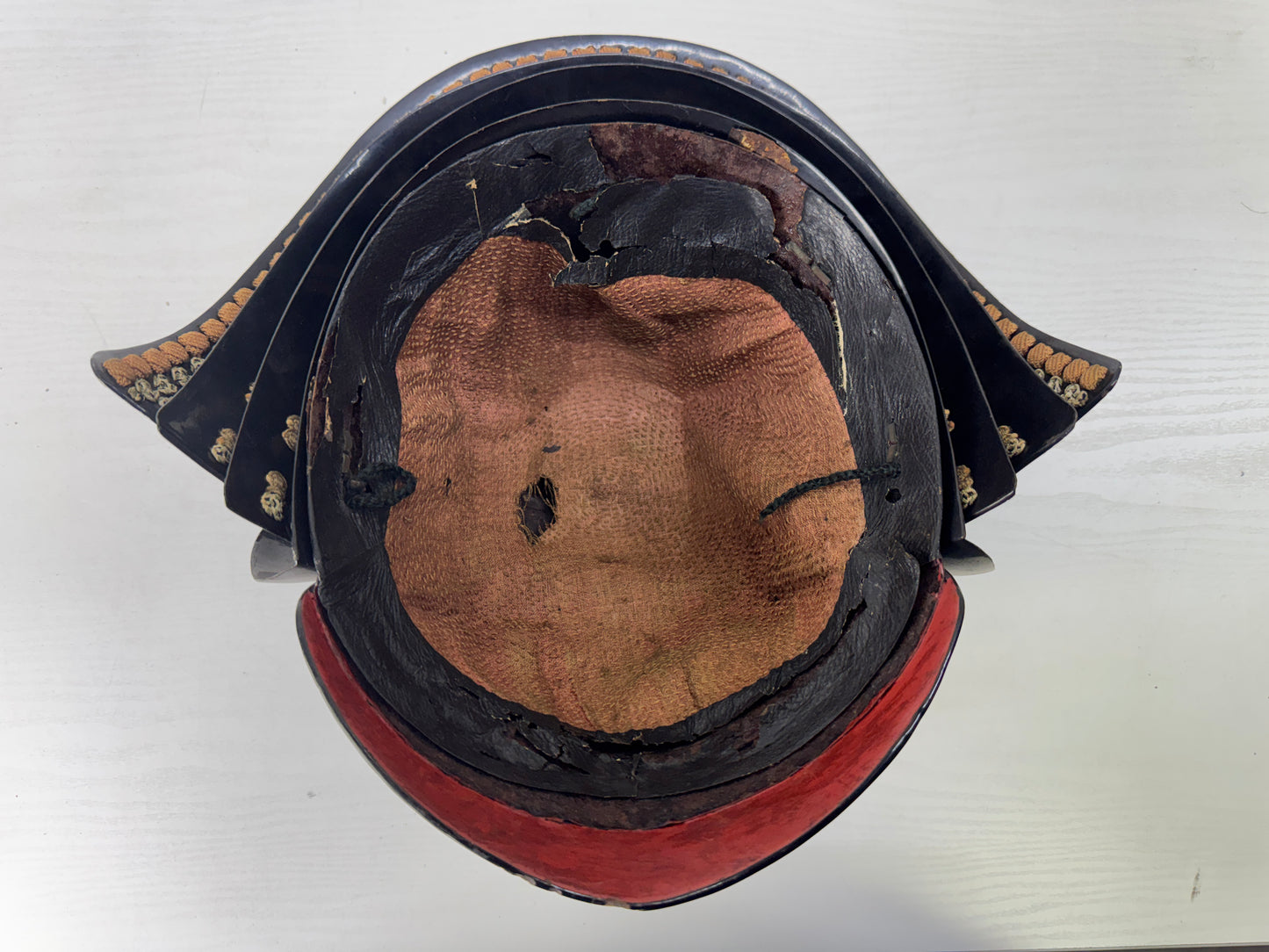 Y10026 KABUTO Iron 8 seam Helmet Yoroi Samurai bushi Japan antique armor gear