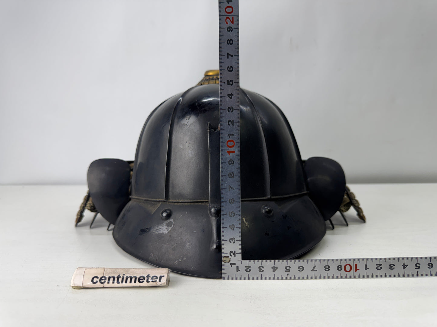 Y10026 KABUTO Iron 8 seam Helmet Yoroi Samurai bushi Japan antique armor gear