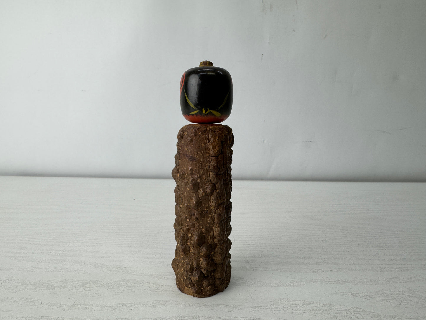 Y10037 NINGYO wooden Tengu Kokeshi doll Showa retro Japan antique figure decor