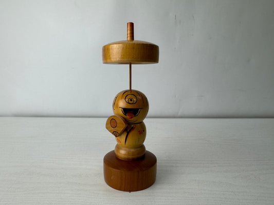 Y10038 NINGYO wooden Ghost Yokai monster Kokeshi doll Japan antique figure decor