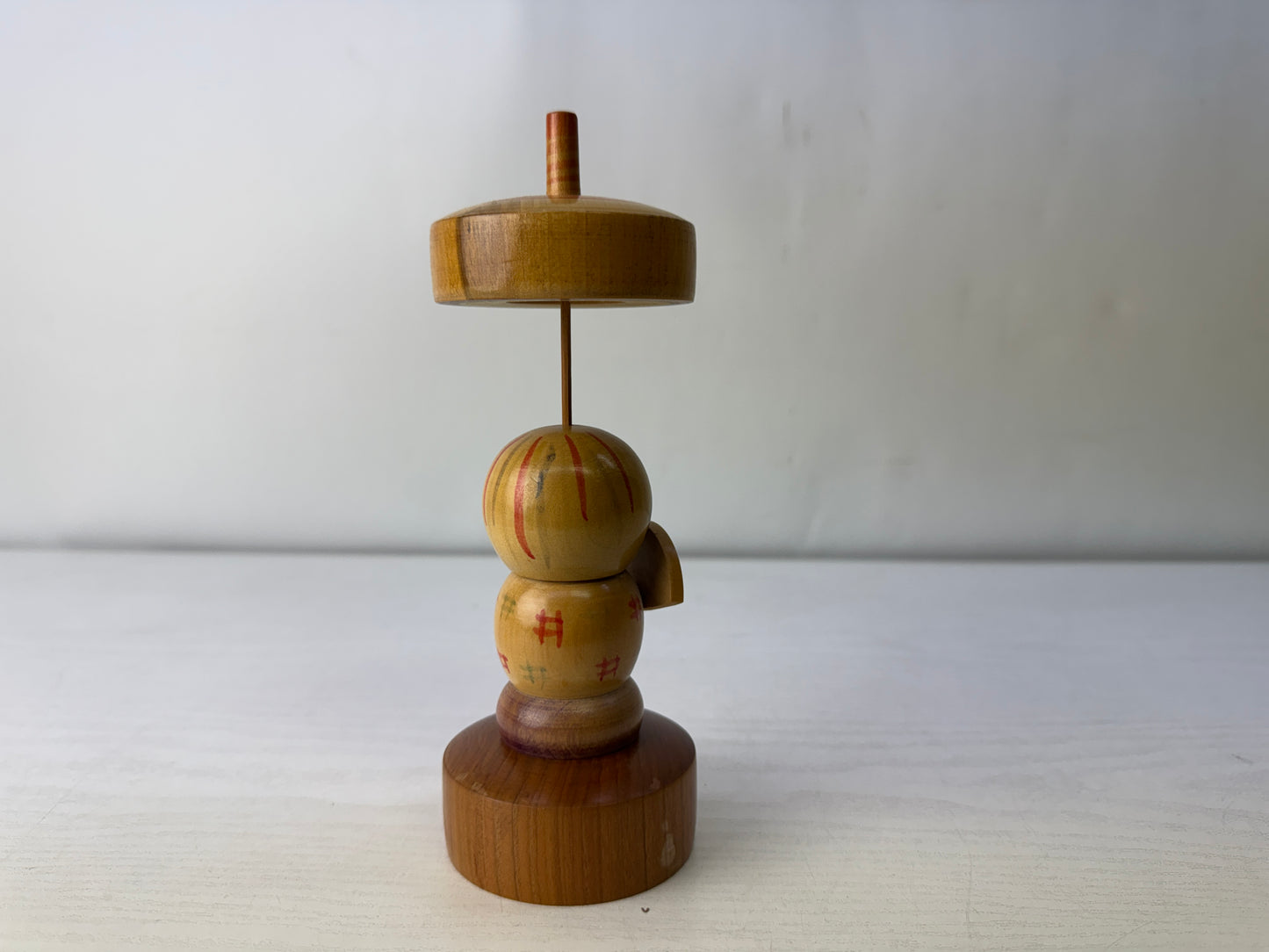 Y10038 NINGYO wooden Ghost Yokai monster Kokeshi doll Japan antique figure decor