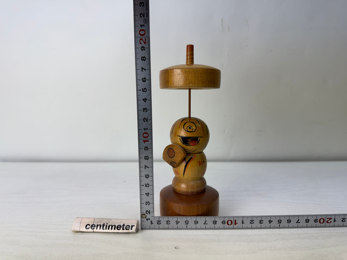 Y10038 NINGYO wooden Ghost Yokai monster Kokeshi doll Japan antique figure decor