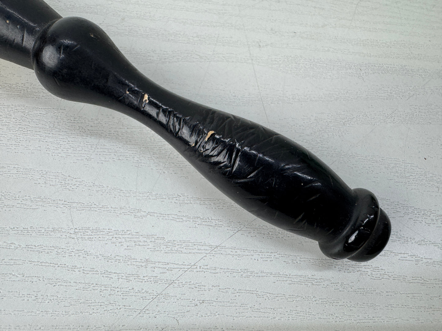 Y10047 ORIN copper Bell cushion stick Buddhism Japan antique Buddhist altar