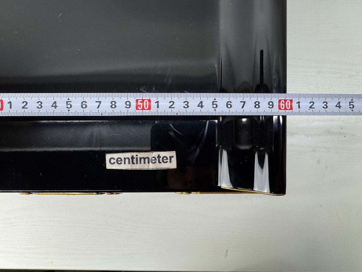 Y10049 Buddhist Altar Equipment Black lacquer Gold leaf Japan antique Buddhism