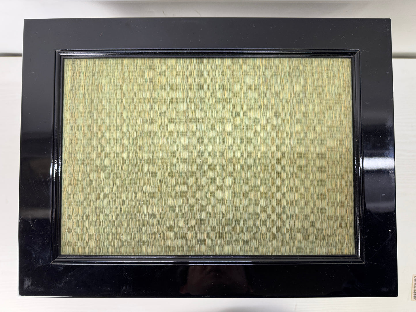 Y10050 Buddhist Altar Equipment Sutra desk Tatami mat top Japan antique Buddhism