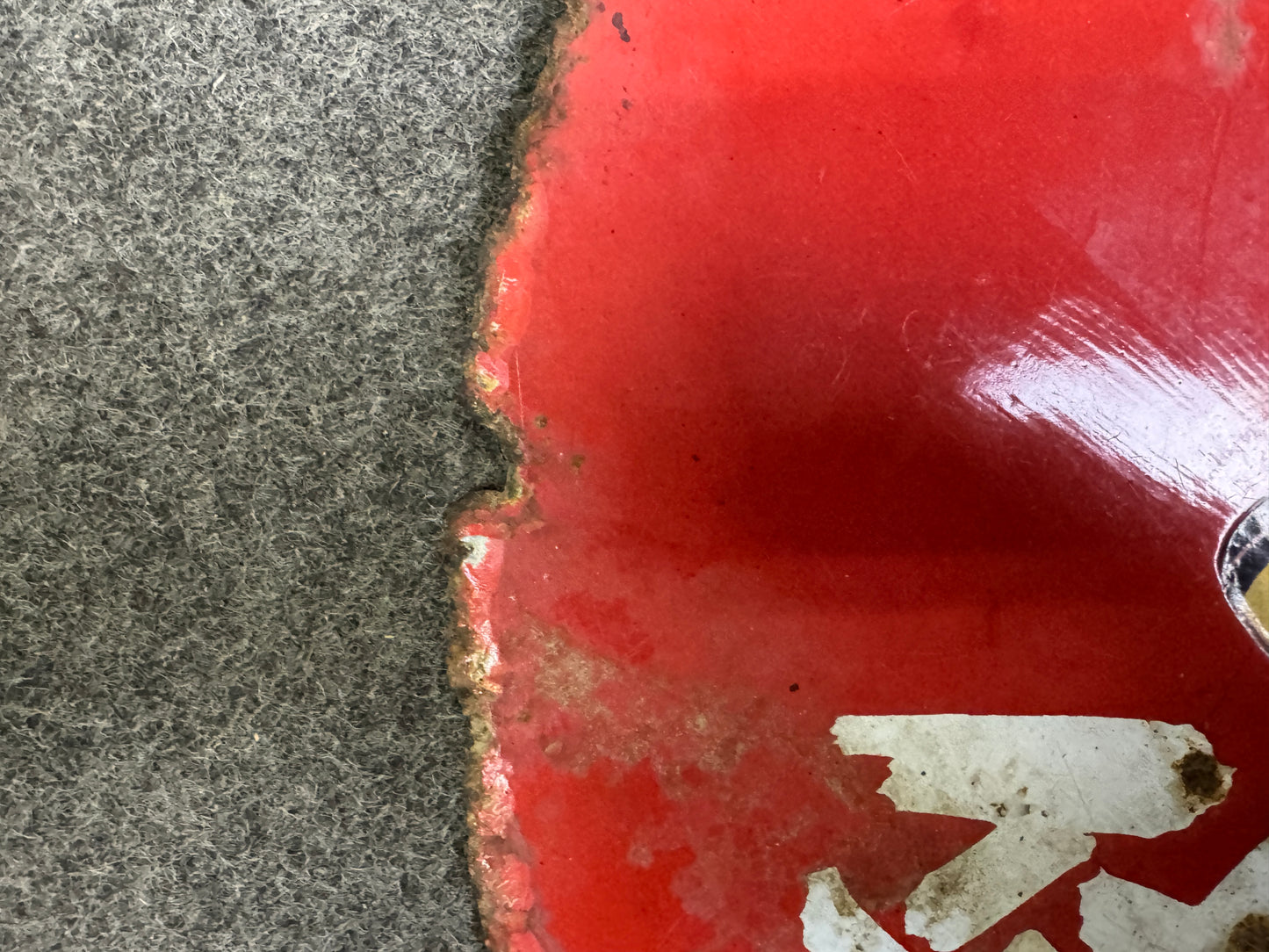 Y10066 SIGNBOARD Enamel sign  Fukusuke Tabi socks Japan antique wall interior