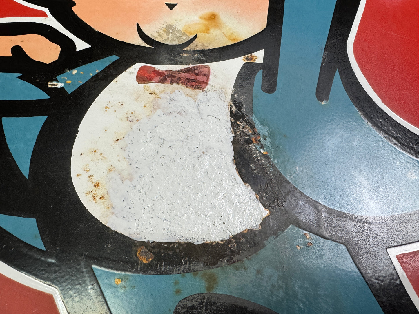 Y10067 SIGNBOARD Enamel sign Panto medicine Japan antique wall interior decor