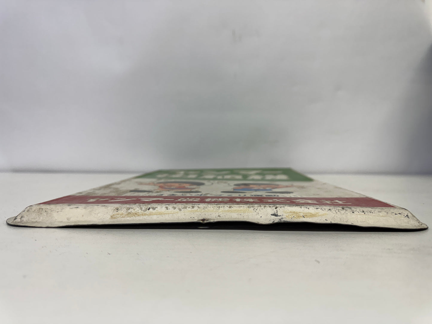 Y10073 SIGNBOARD Iron sign Yanmar character Japan antique wall interior decor