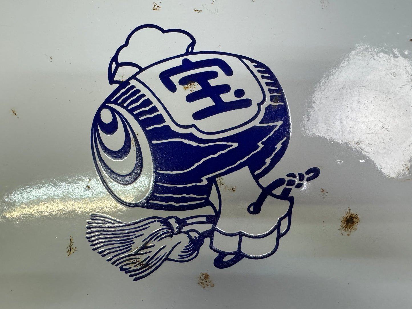 Y10075 SIGNBOARD Enamel sign Takara Beer Cider Japan antique wall interior decor