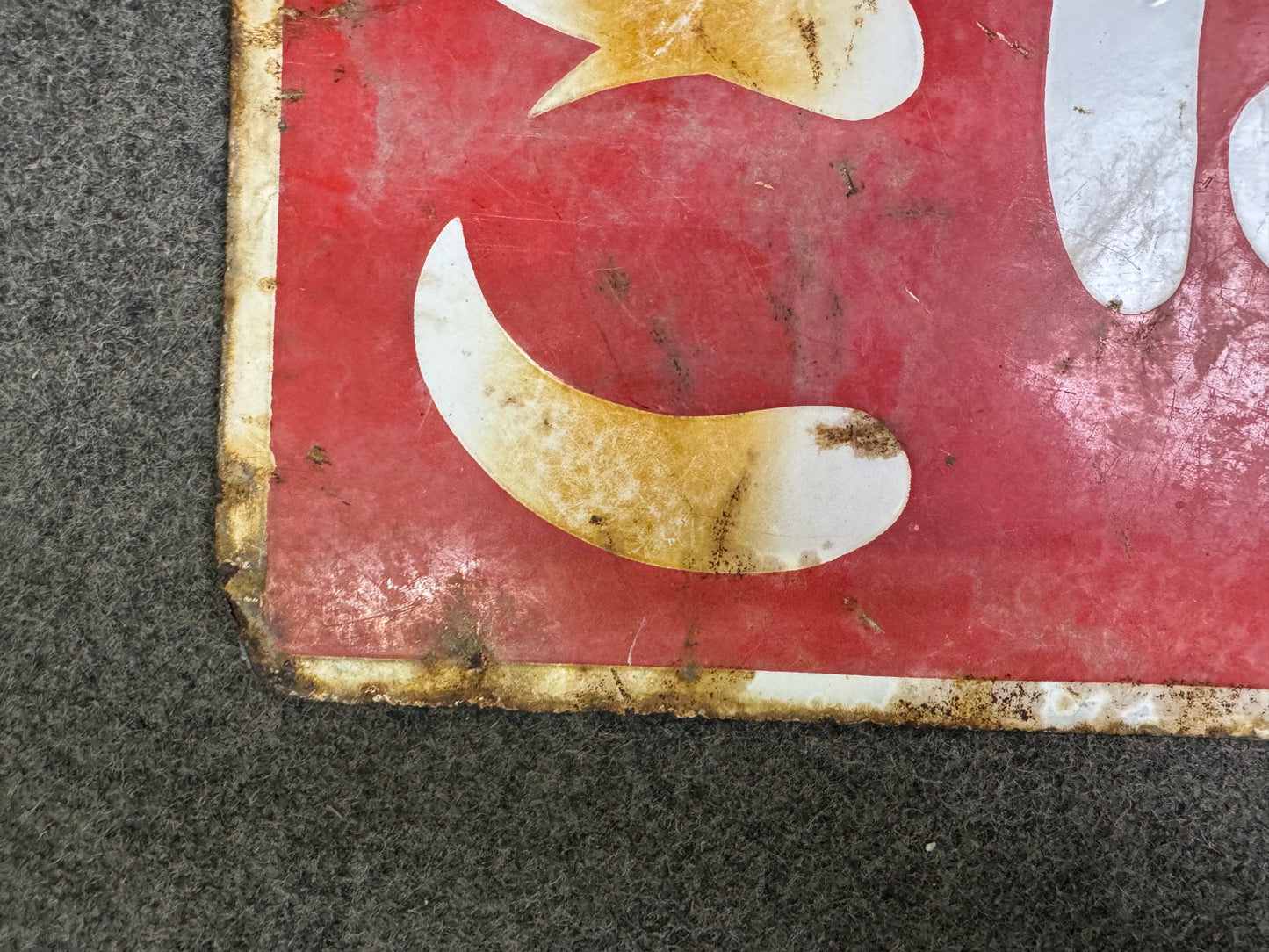 Y10081 SIGNBOARD Enamel sign Tobacco Cigarette Japan antique wall interior decor