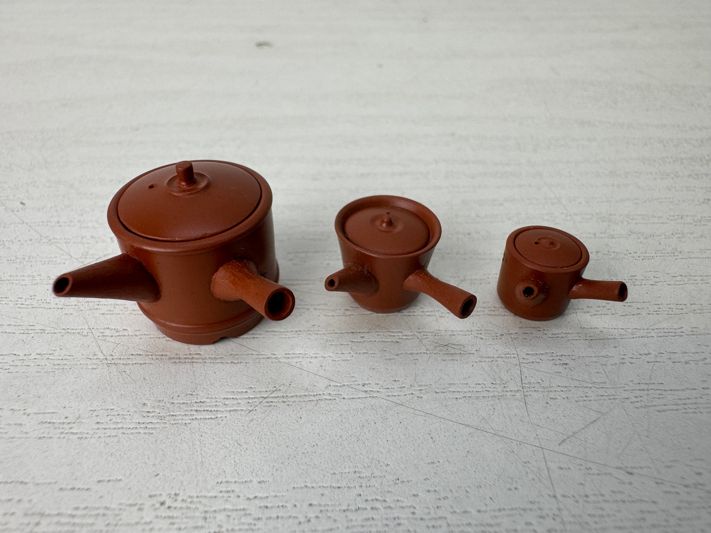 Y10105 KYUSU Tokoname-ware miniature teapot signed box Japan tea ceremony pot