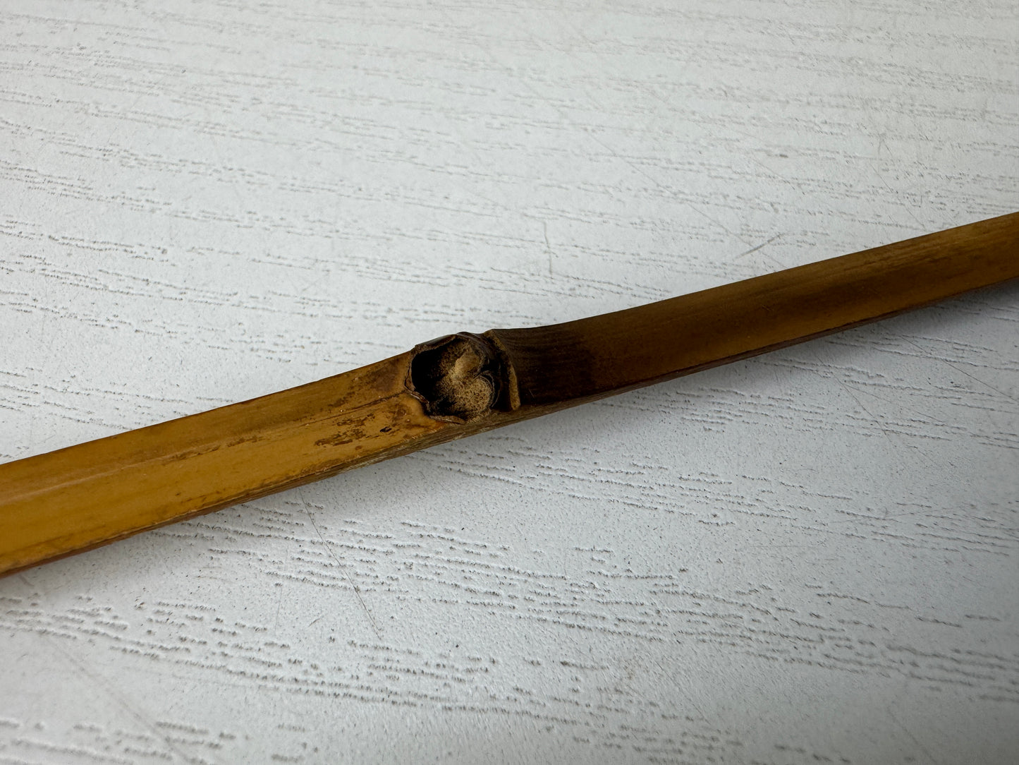 Y10107 CHASHAKU Bamboo scoop spoon signed box Japan Tea Ceremony utensil antique