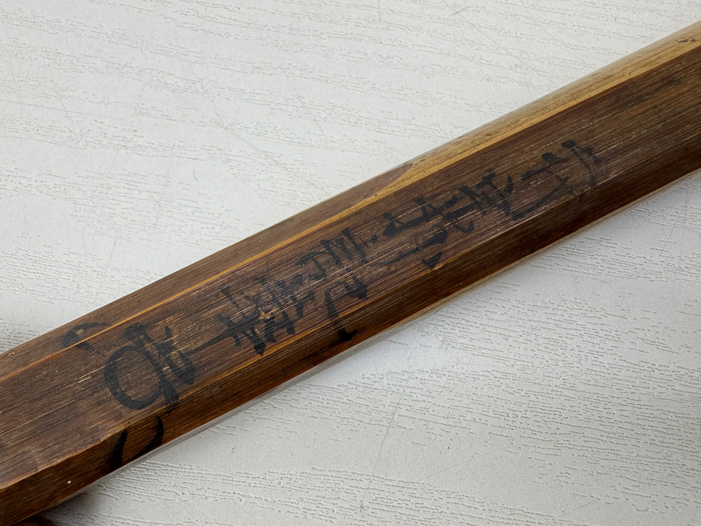 Y10107 CHASHAKU Bamboo scoop spoon signed box Japan Tea Ceremony utensil antique