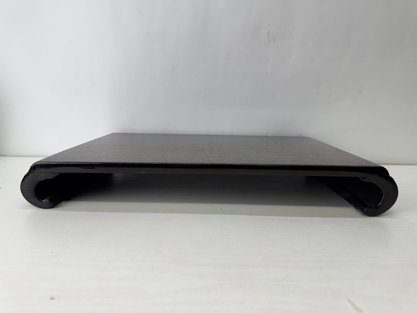 Y10115 FLOWER STAND Wakasa lacquer Japan antique ikebana floral arrangement