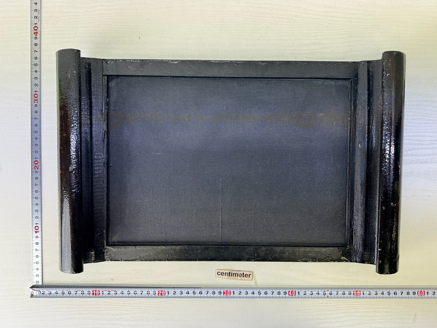 Y10115 FLOWER STAND Wakasa lacquer Japan antique ikebana floral arrangement