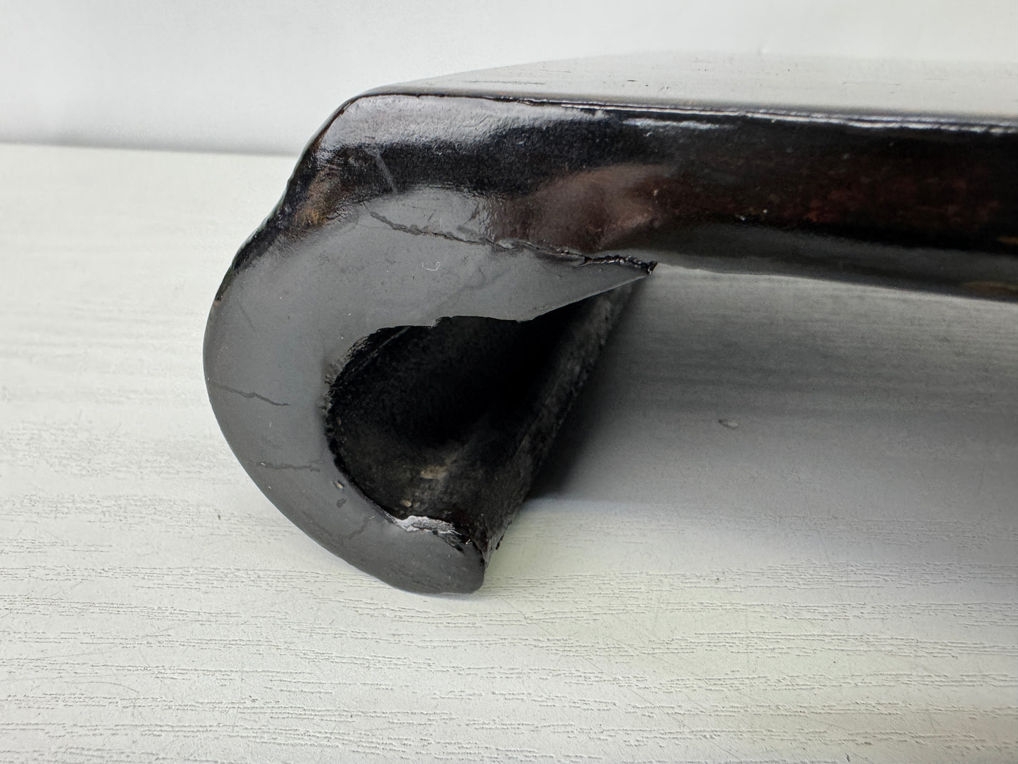 Y10115 FLOWER STAND Wakasa lacquer Japan antique ikebana floral arrangement