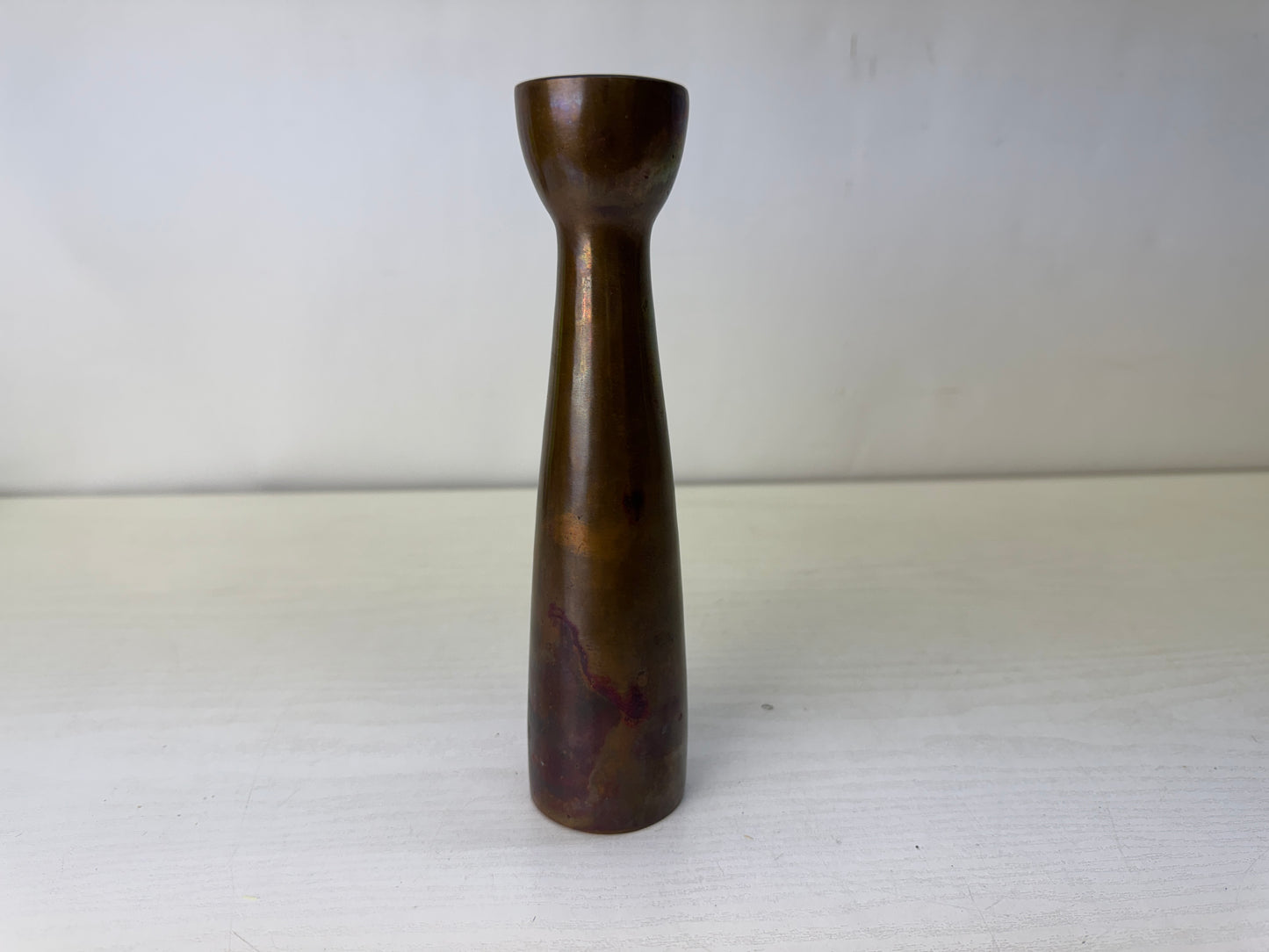 Y10120 FLOWER VASE Murashido signed box Japan antique ikebana floral arrangement