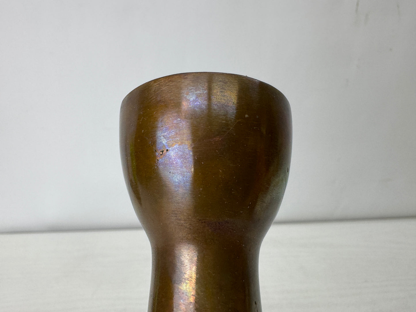 Y10120 FLOWER VASE Murashido signed box Japan antique ikebana floral arrangement