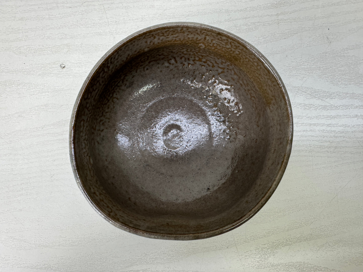 Y10124 CHAWAN Tokoname-ware bowl signed box Japan antique tea ceremony pottery
