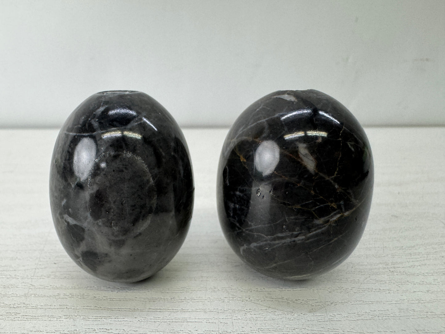 Y10131 FUCHIN ball box Japan antique kakejiku Hanging Scroll Weight interior