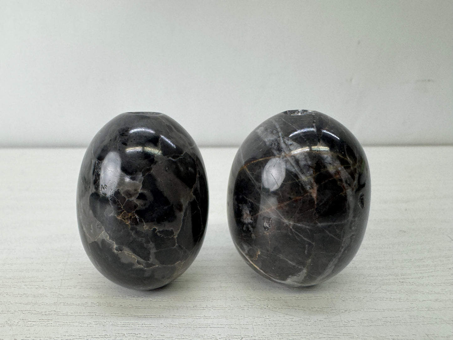 Y10131 FUCHIN ball box Japan antique kakejiku Hanging Scroll Weight interior