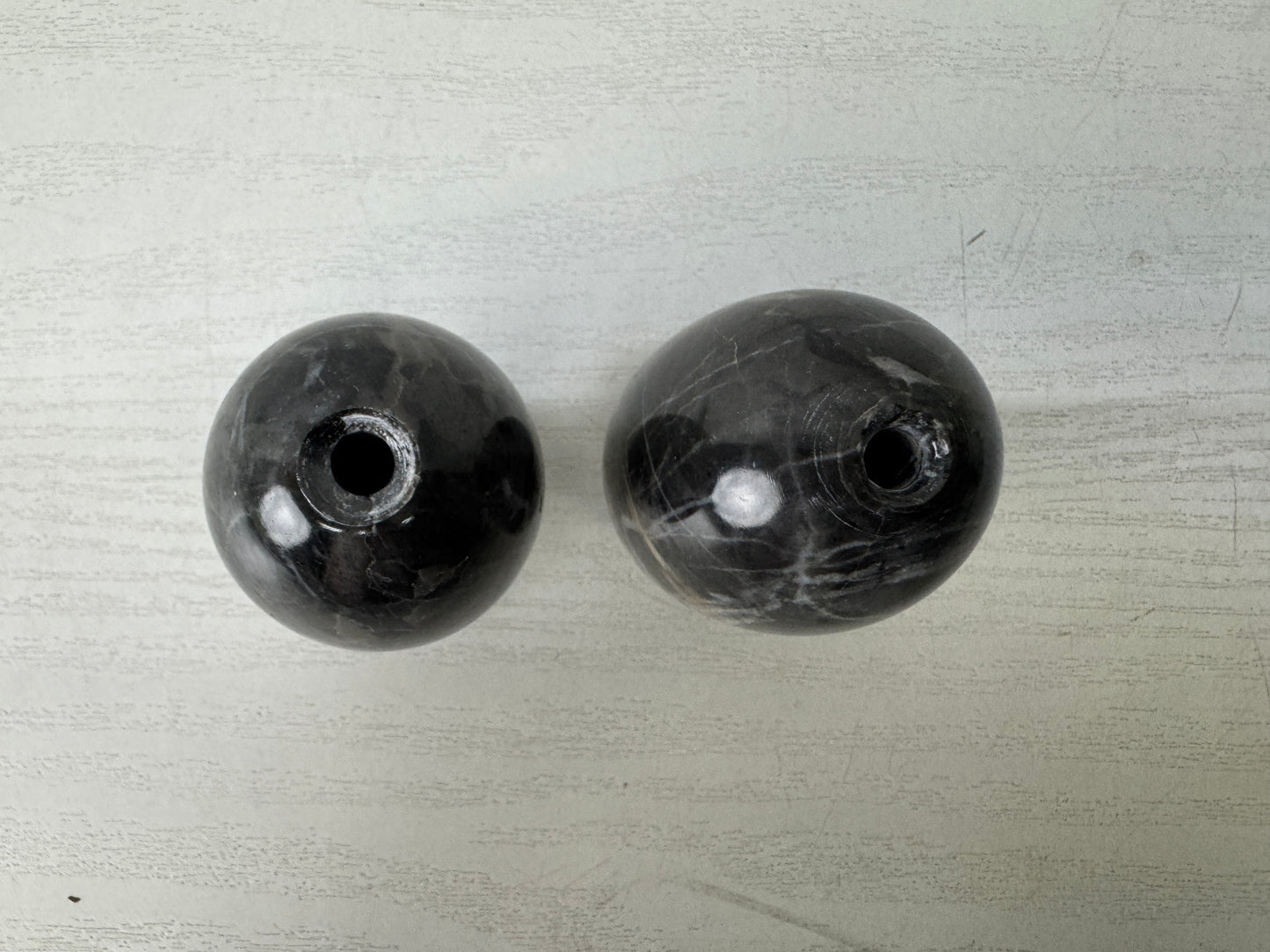 Y10131 FUCHIN ball box Japan antique kakejiku Hanging Scroll Weight interior