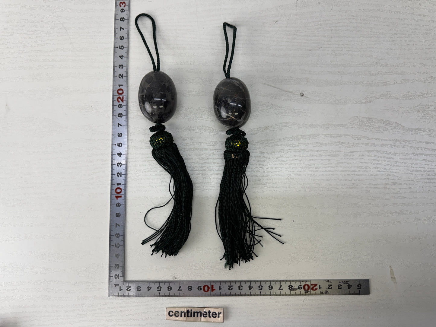 Y10131 FUCHIN ball box Japan antique kakejiku Hanging Scroll Weight interior